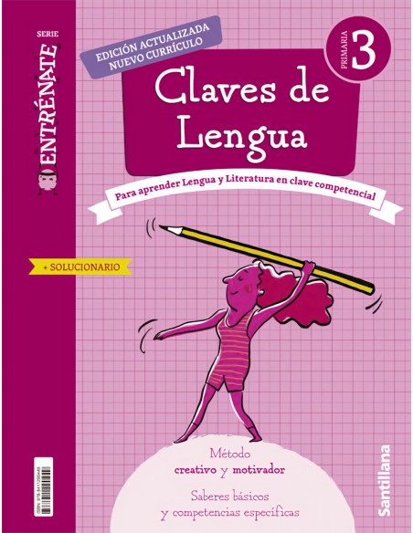 CUADERNO LENGUA ENTRENATE 3ºPRIMARIA CATALUNYA 2022